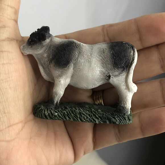 Unbranded Other - New Mini Farm Cow & Rabbit Miniature Fairy Garden Accessory Animals Decor